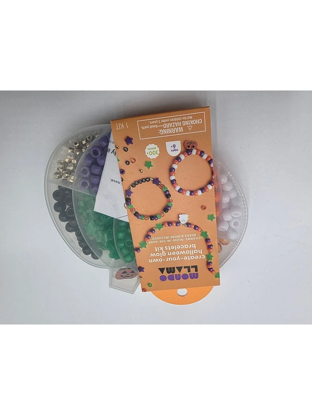 Momo Llama Create-Your-Own Halloween Glow Bracelets Kit